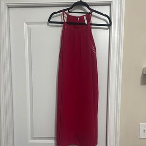 Southern Tide; Elegant Red Sleeveless Dress